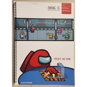 Among Us Ruled-paper Notebook